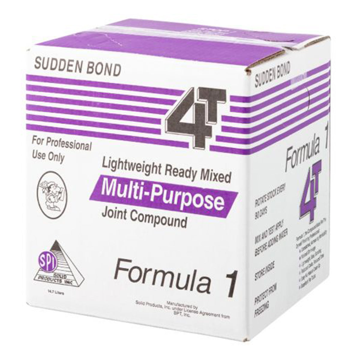 4T Lightweight Multi Purpose Ready Mix Jointing Compound (14.7L)