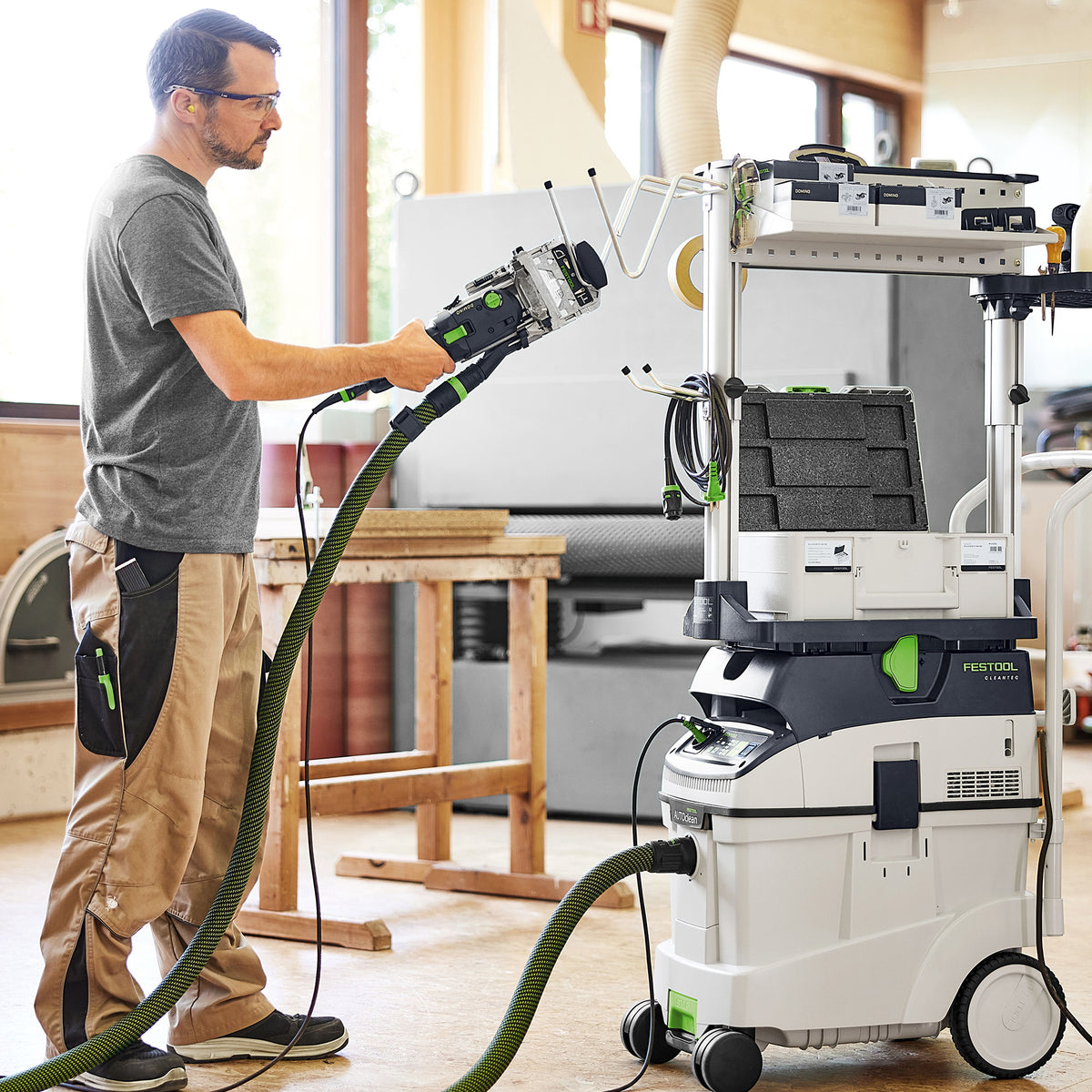Festool Dust Extractor with Autoclean CT 48 EI AC HEPA