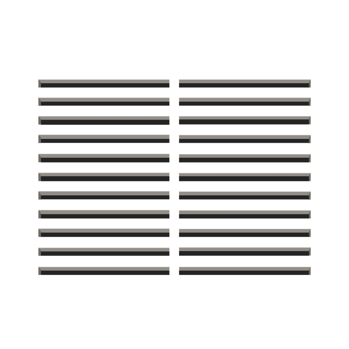 Envisivent Permanent Mud-In Flush Mounted Wall Air Return