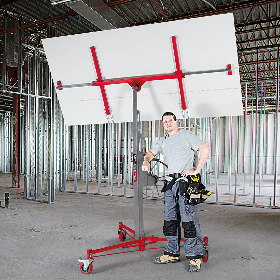 MetalTech BuildMan® Drywall & Panel Hoist