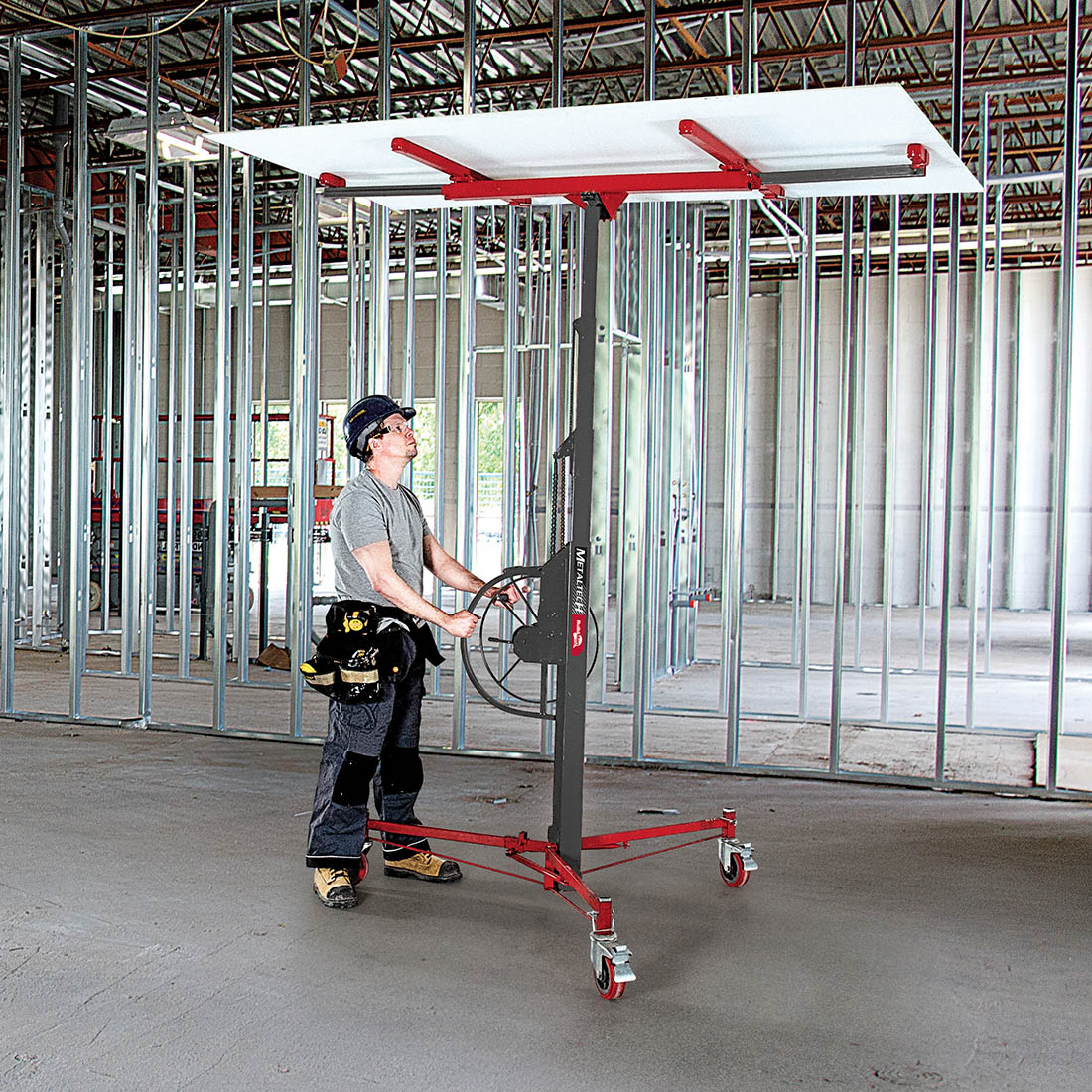 MetalTech BuildMan® Drywall & Panel Hoist