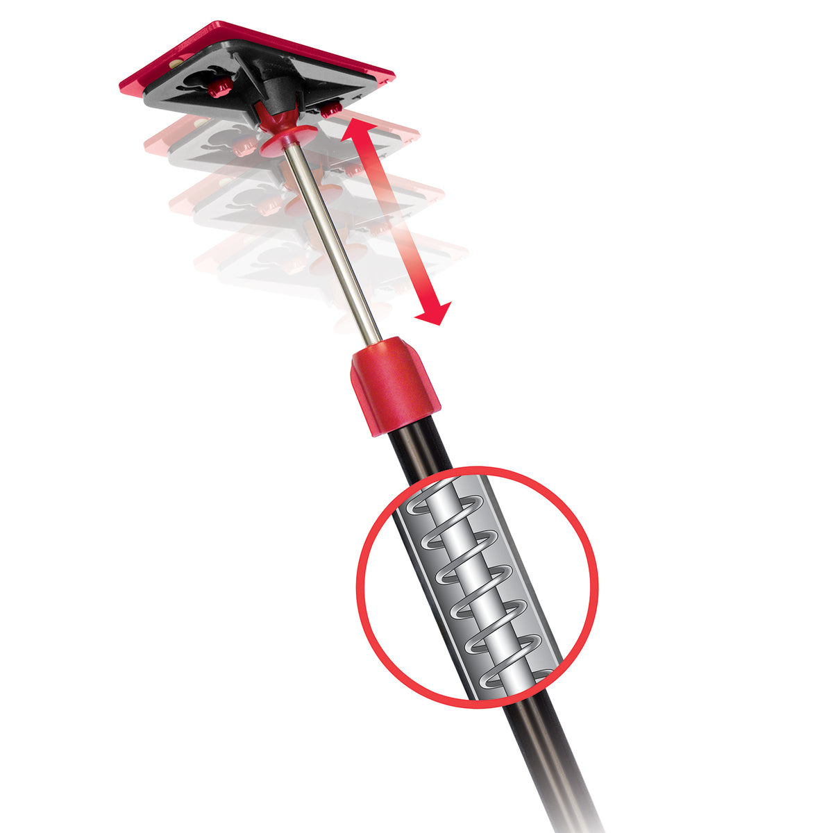 ZipWall® ZP2 ZipPole® Dust Barrier 10' Pole Kit - 2/Pack