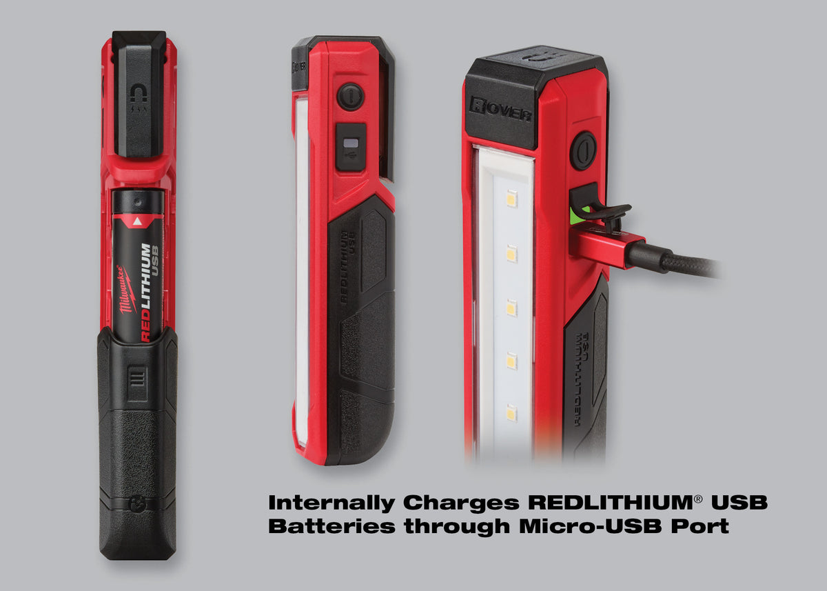 Milwaukee 2112-21 USB Rechargeable Rover Pocket Flood Light