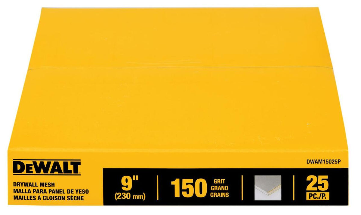 DeWalt 9" Mesh Drywall Sandpaper Discs
