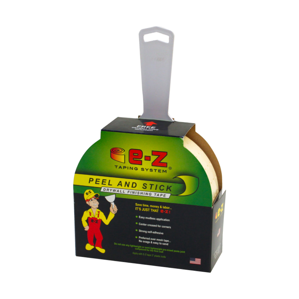 EZ Peel & Stick Drywall Finishing Tape 1.89" x 125'