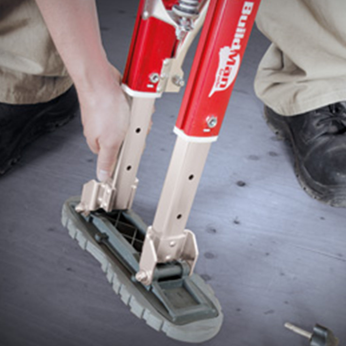 MetalTech BuildMan Grade Drywall Stilts