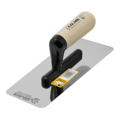 Co.Me Mirror-Polished Beveled Finishing Trowel