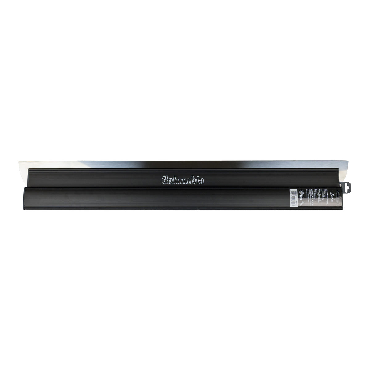 40-inch Columbia Sabre Smoothing Blade with stainless steel blade with rounded edges and black plastic body