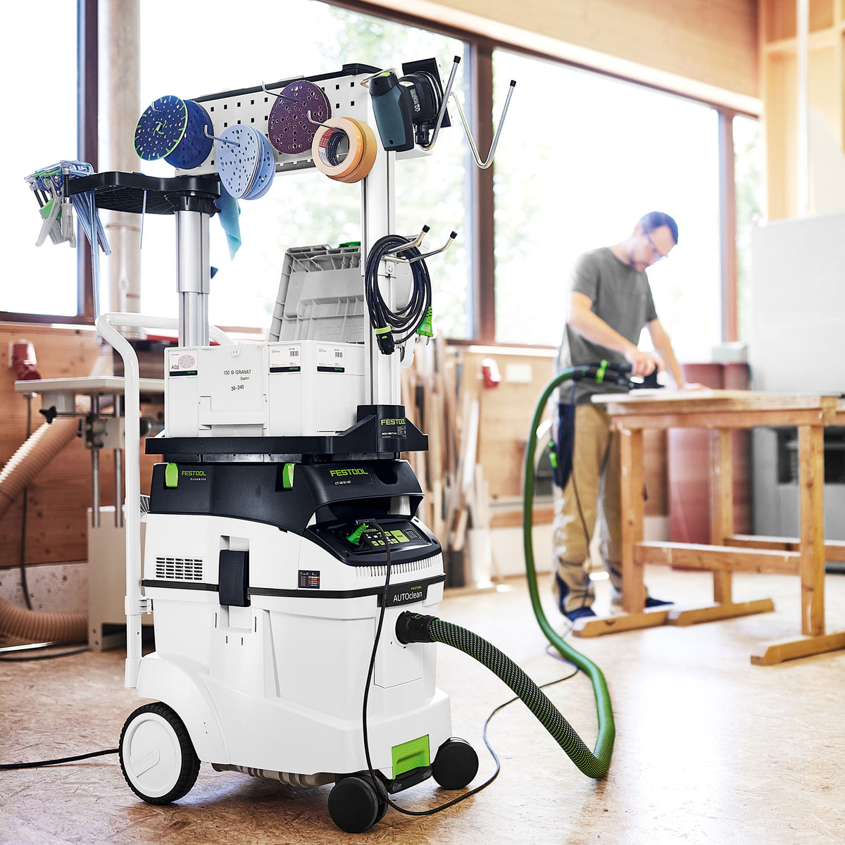 Festool Dust Extractor with Autoclean CT 48 EI AC HEPA
