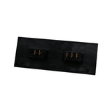 Air King Dual Motor Switch with Black Plate