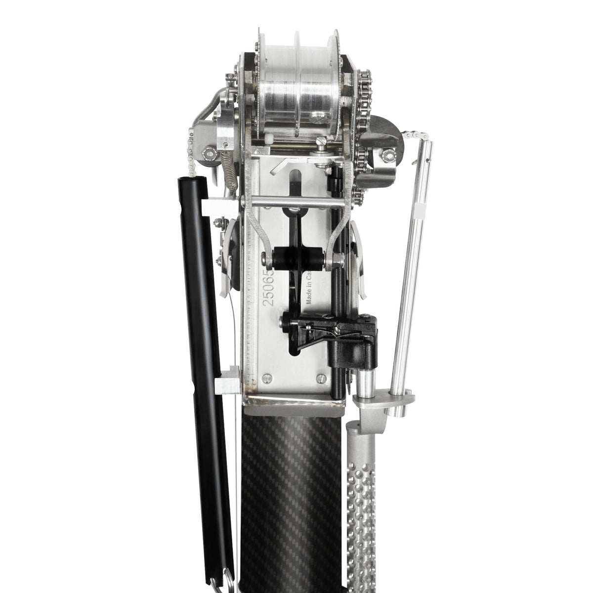 Close-up of Columbia One Predator Automatic Taper head, back view