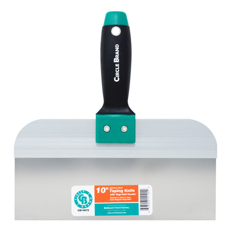 Circle Brand Stainless Steel Taping Knife with ErgoGrip
