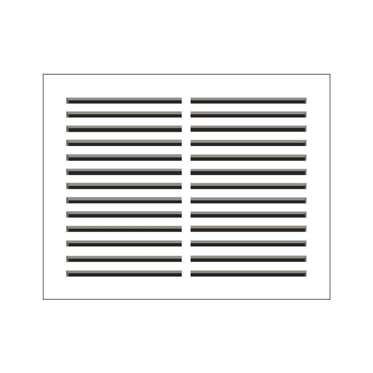 Envisivent Removable Magnetic Mud-In Flush Mounted Wall Air Return Vent