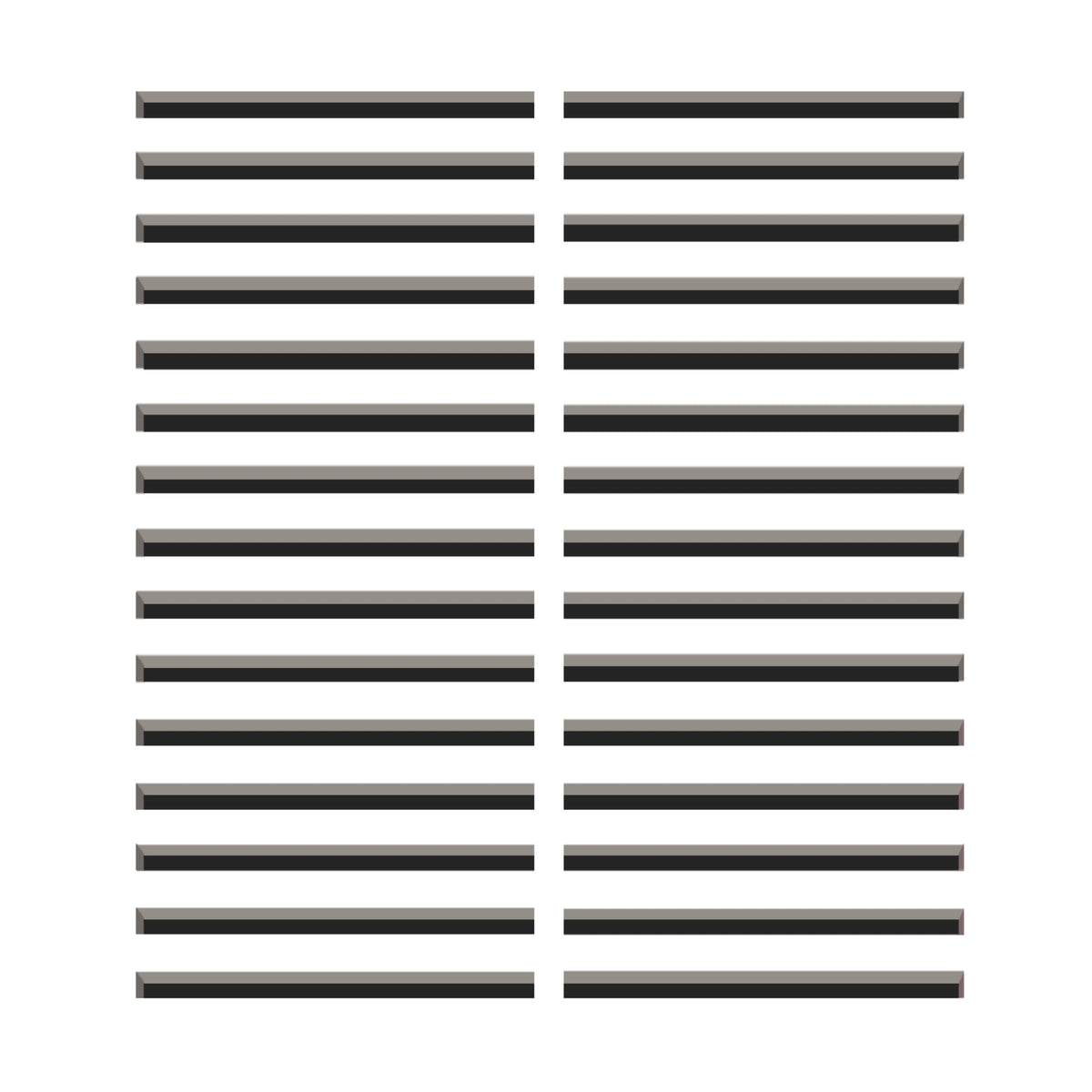 Envisivent Removable Magnetic Mud-In Flush Mounted Wall Air Return Vent