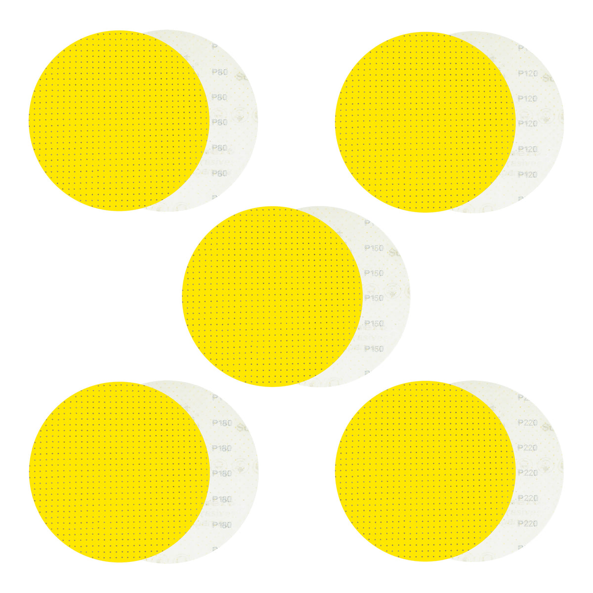 Joest 9" Round Drywall Sanding Discs Variety Sampler (10 Pack)