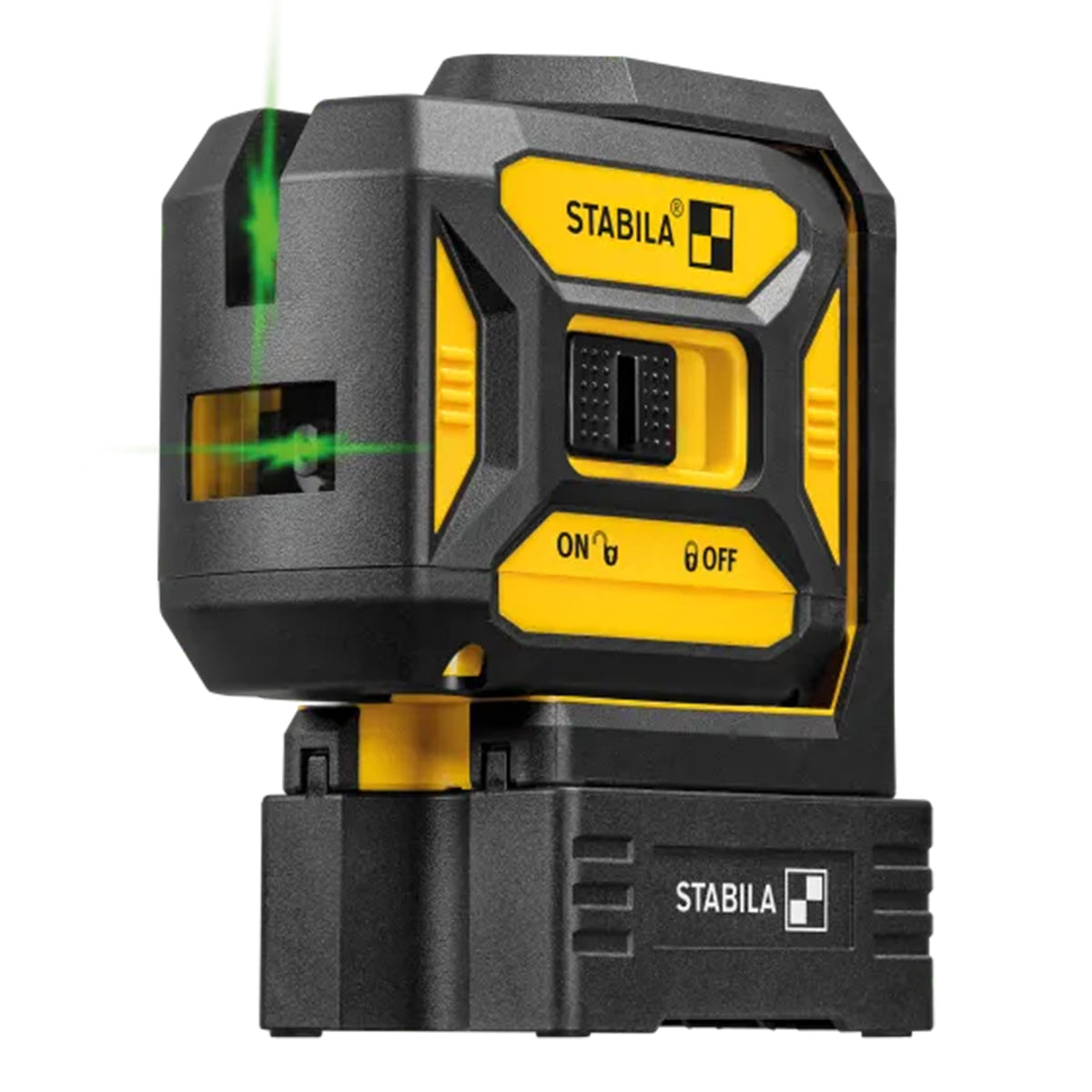 Stabila LAX320G Green Beam Cross Line Plus Plumb Dots Laser Level