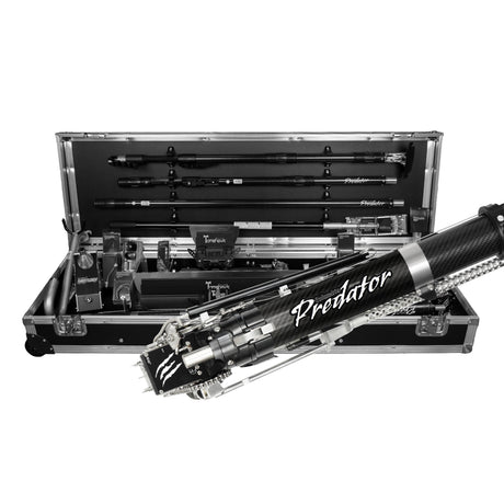 Columbia Predator Tactical Set with carbon fiber automatic taper, automatic taping tools, repair kits, and black case
