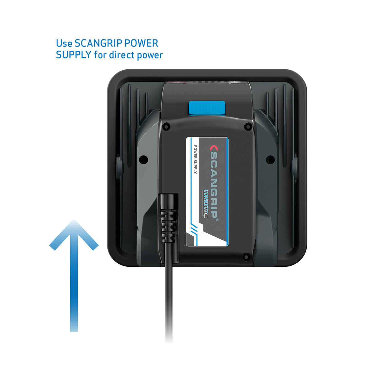 Scangrip Nova 2 Connect 2000 Lumen Compact LED Floodlight For 18V/20V Battery Packs