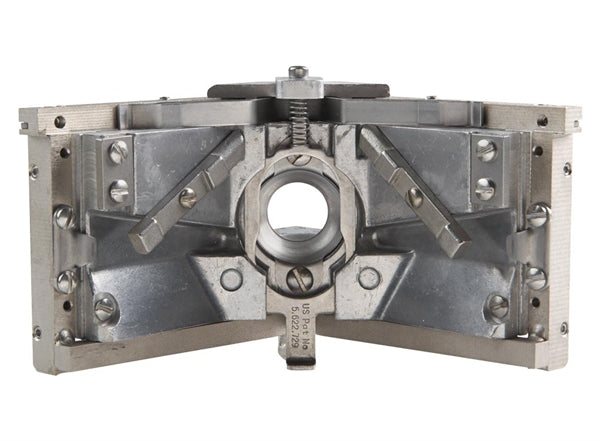 3.5-inch TapeTech Corner Finisher with stainless steel frame and positive ball retainer, back view