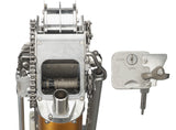 Close-up of TapeTech 03TT Mini EasyClean Automatic Taper head with with cover plate removed showing cable inside