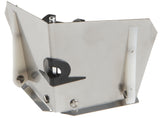 3.5-inch TapeTech Corner Flusher with stainless steel body and white plastic skids, quarter view