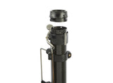 Close-up of TapeTech 07TT-C EasyClean Carbon Fiber Automatic Taper end with black tube protector detatched