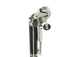 Close-up of TapeTech 07TT-C EasyClean Carbon Fiber Automatic Taper head with stainless steel cutting blade and black creaser wheel, right side