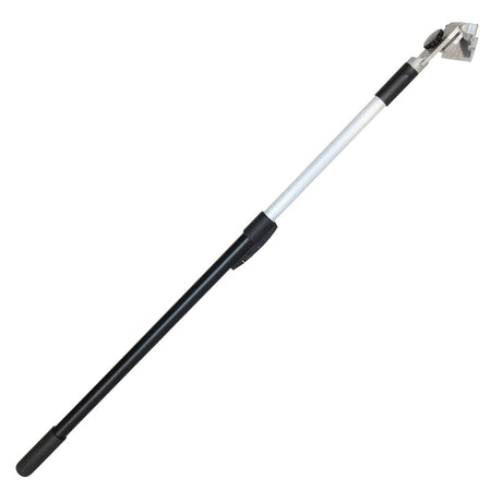 Extended Asgard Brakeless Box Handle with black handle, rubber grip, and stainless steel head