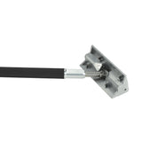 Asgard Fiberglass Handle with black outer handle attached to a grey Asgard Angle Head Corner Roller