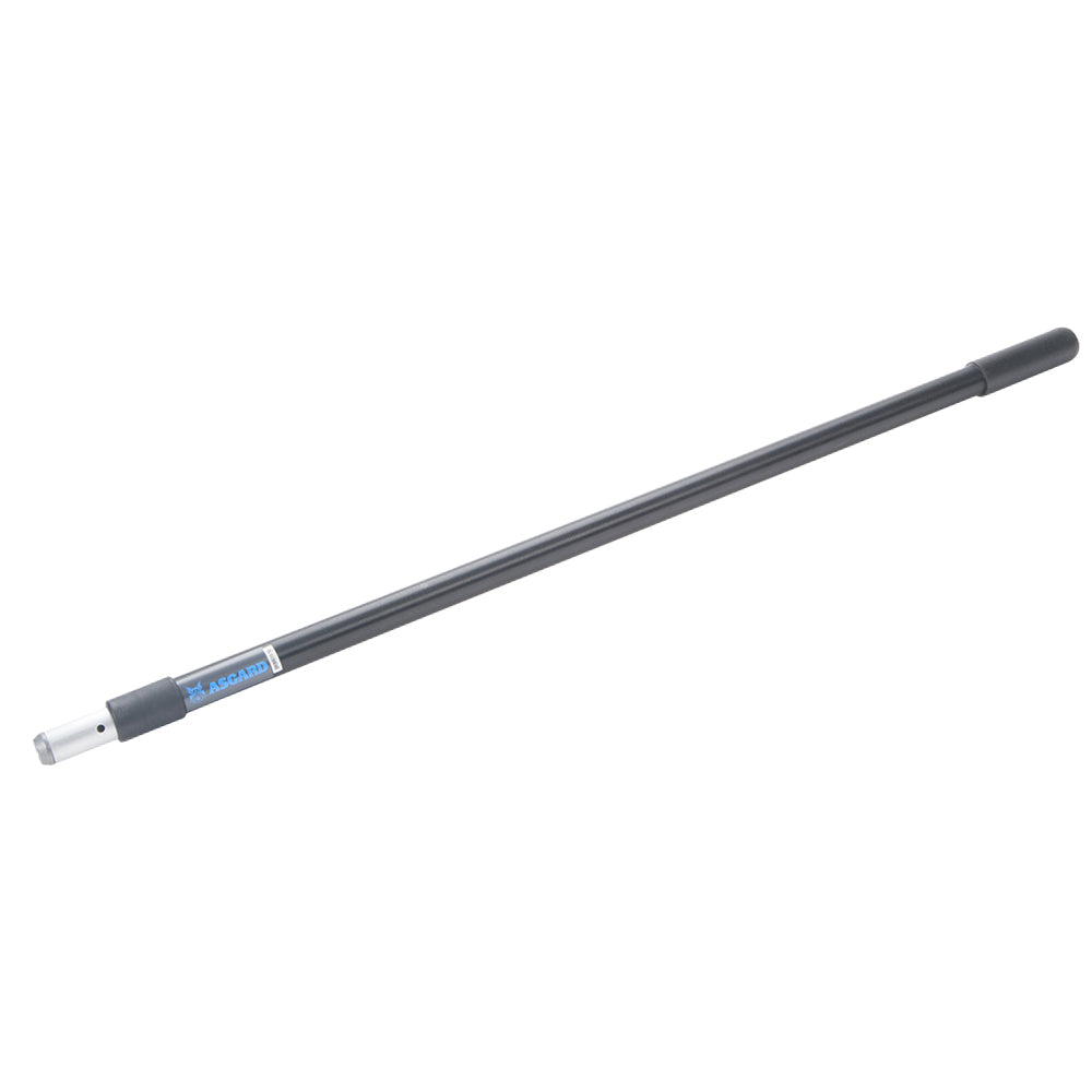 Asgard Fiberglass Handle with black outer handle and D-shaped fitting at the end of the handle