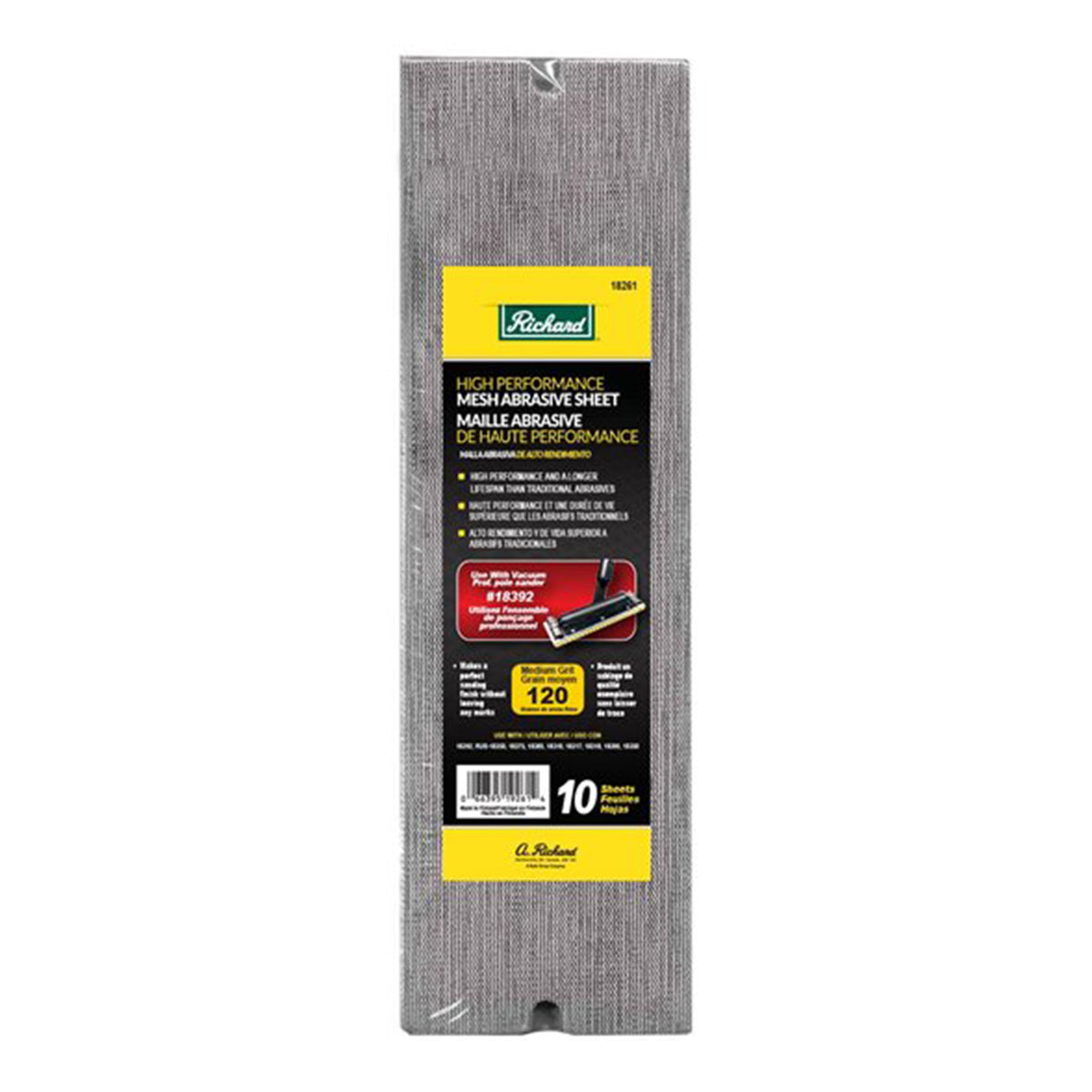 Richard High Performance Mesh Abrasive Sheets