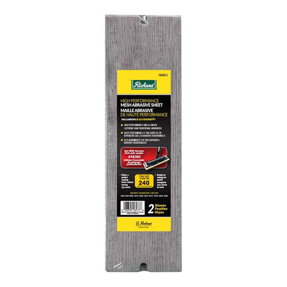 Richard High Performance Mesh Abrasive Sheets