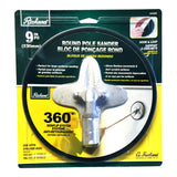 Richard 9" Round Pole Sander with Velcro