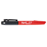 Milwaukee Inkzall Black Fine Point Markers