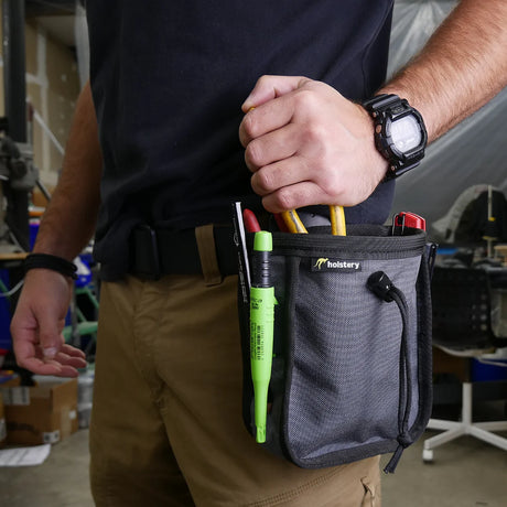 Holstery Big Joey Pouch - Clip-on Tool and Hardware Bag