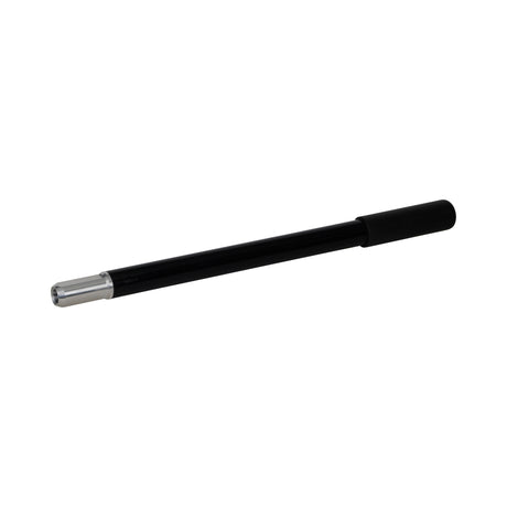 18-inch TapeTech FHTT-CC Closet Crusher Handle with black finish and D-shape fitting