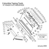 Columbia Flat Finishing Box Repair Parts