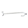 Long steel Columbia Tall Boy Gooseneck adaptor with black rubber sleeves on automatic taper holder