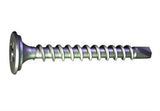 Grabber Drill Point Drywall Screws - Scavenger Head - Clear Zinc