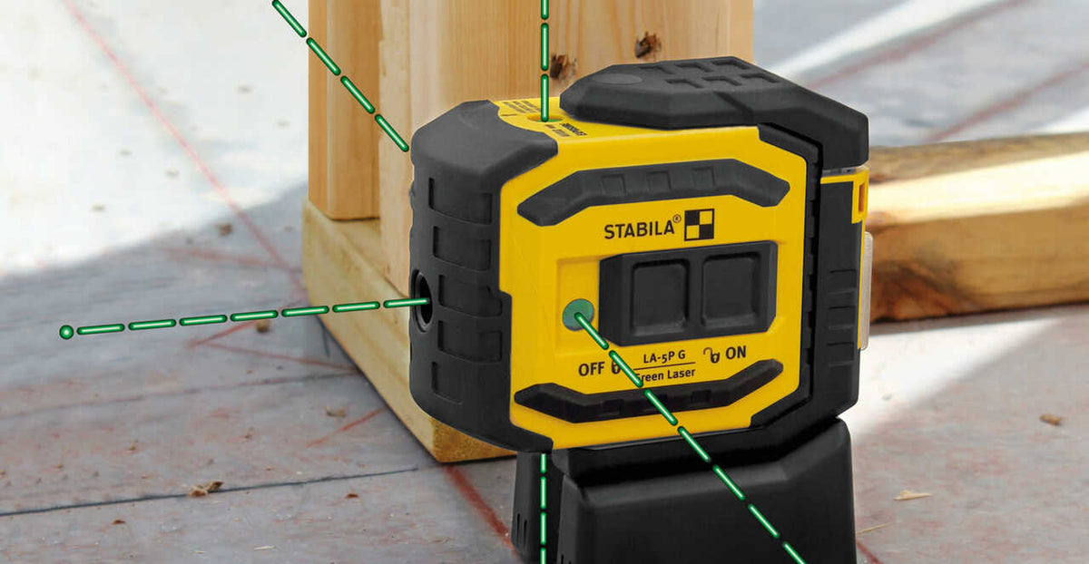 Stabila  LA-5P G Green Beam 5 Point Dot Laser