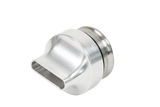 Gunmetal grey Columbia Cam Lock Tube Box Filler made of aluminum and steel, laying on side